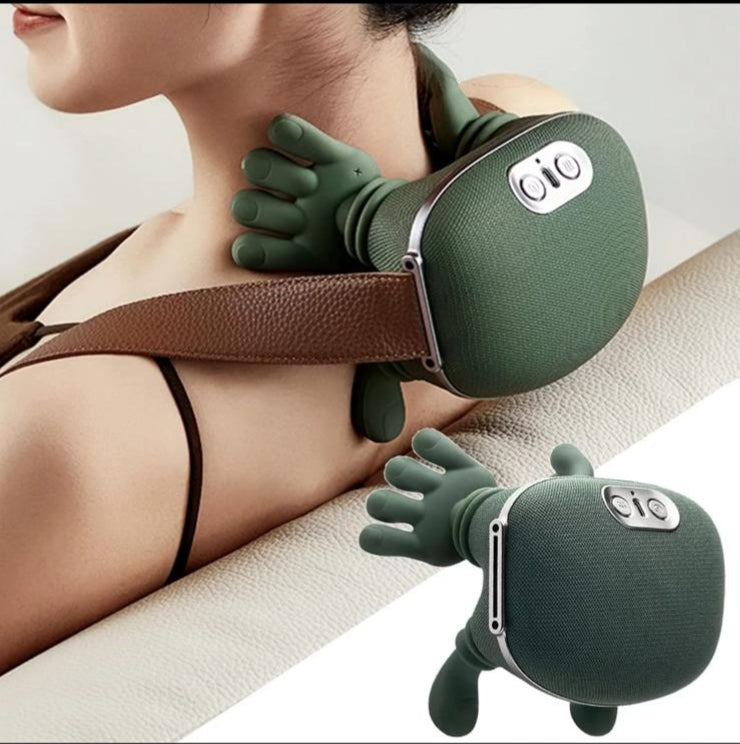 3D Electric Hand-Simulation Neck & Shoulder Massager