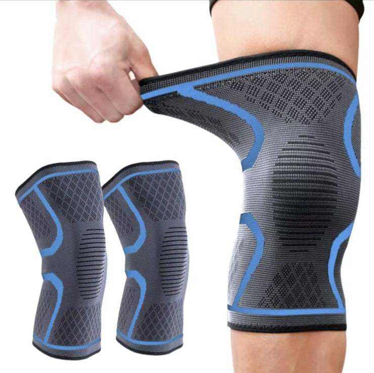 Support de genou en compression élastique confortable et respirant